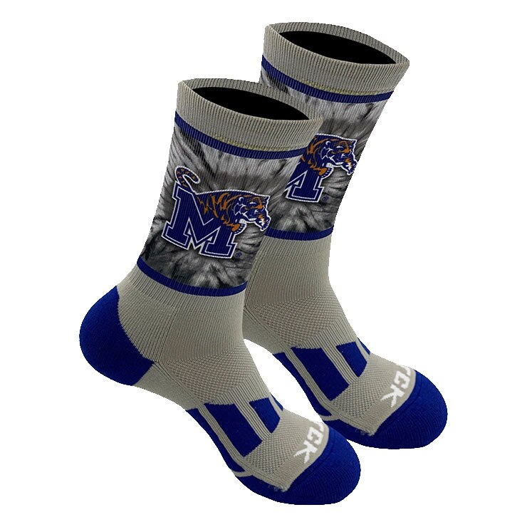 Memphis Tigers Socks University of Memphis Tigers Mayhem Crew Socks